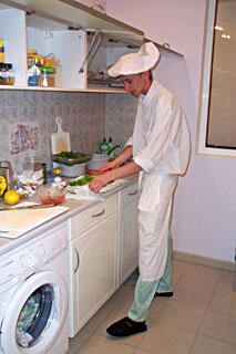 На учебном месте по подготовке домашнего повара На учебном месте по подготовке домашнего повара